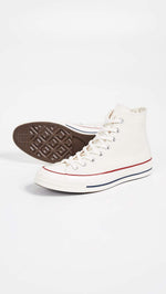 Converse All Star '70s High Top Unisex Sneakers, Parchment, Off White, 6 US Women/4 US Men