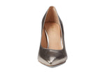 Coach Skyler Metallic Leather Pump Champagne 9 B (M)