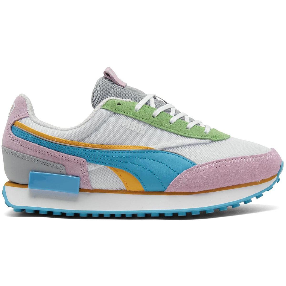 PUMA Future Rider Double ST Puma White/Pink Lady/Scuba Blue 8 B (M)