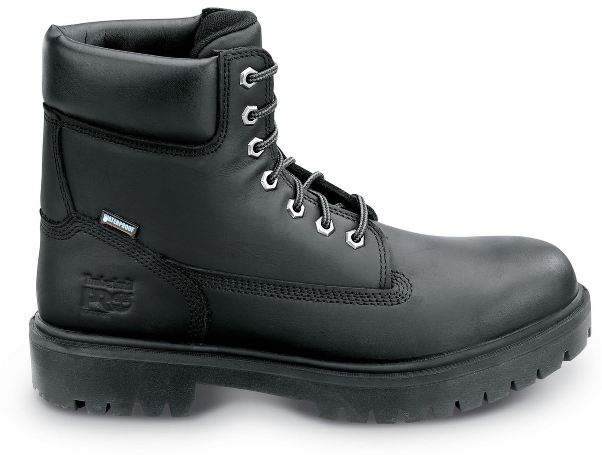 Timberland PRO Men's 6 Black Direct Attach MaxTRAX Soft Toe Waterproof Insulated Boot (9.0 W)