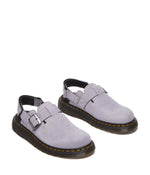 Dr. Martens, Unisex, Jorge II Leather Slingback Mules, Lavender Frost, Mens 8, Womens 9, Medium