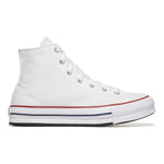 Converse Boy's Chuck Taylor All Star Eva Lift Hi (Big Kid) Platform, Optical White, 6