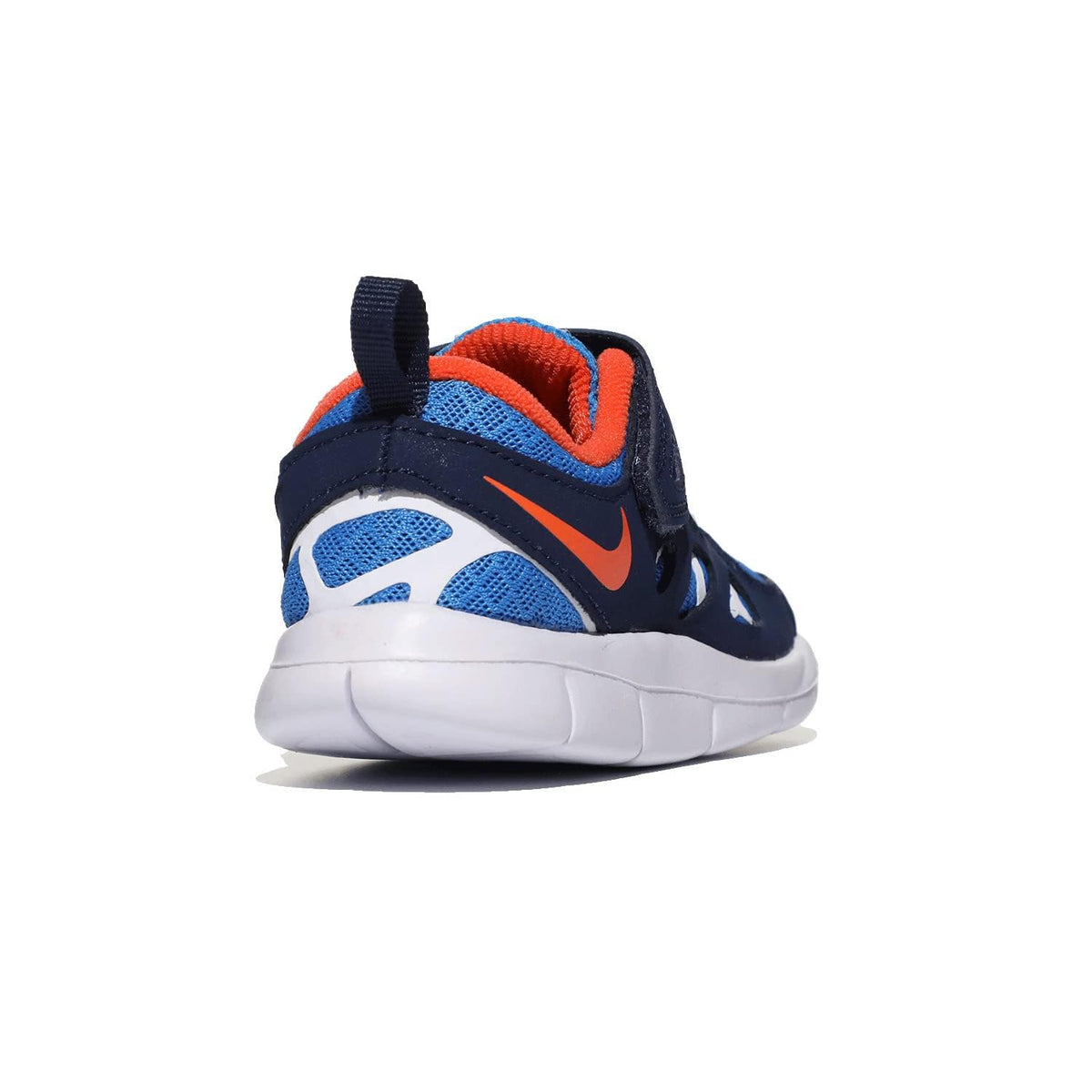 Nike Baby Boy's Free Run 2 (Infant/Toddler) Light Photo Blue/Orange/Midnight Navy/White 6 Toddler M
