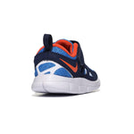 Nike Baby Boy's Free Run 2 (Infant/Toddler) Light Photo Blue/Orange/Midnight Navy/White 6 Toddler M