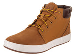 Timberland Mens Davis Square Mixed-Media Chukka Wheat Nubuck/Cordura Boot - 8