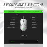 Razer Viper - Light Esports Gaming Mouse (Light ambidextrous Gamer Mouse with 69g Weight, Speedflex Cable, Optical 5G Sensor, Integrated DPI Memory and RGB Chroma Lighting) White