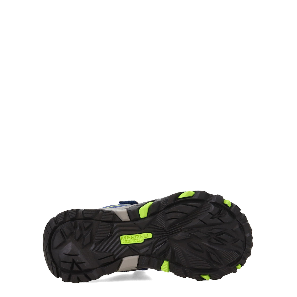 Merrell Trail Quest Hiking Sneaker, Blue/Green, 4.5 Wide US Unisex Big_Kid