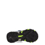 Merrell Trail Quest Hiking Sneaker, Blue/Green, 4.5 Wide US Unisex Big_Kid