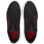 NIKE Men's Race Running Shoe, Black University Red White Dk Smoke Grey, 9