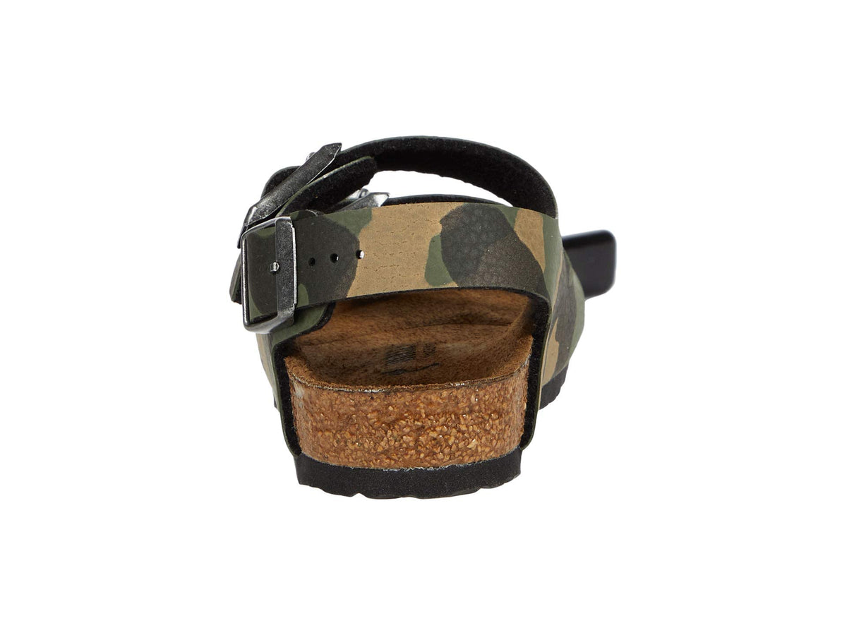 Birkenstock Boy's Milano (Toddler/Little Kid/Big Kid) Camo Khaki EU 26 (US 8.5 Toddler) Narrow