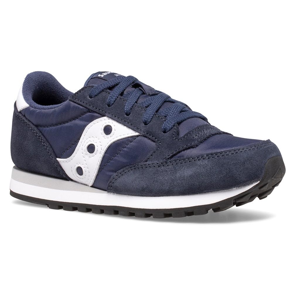 Saucony Jazz Original Sneaker, Navy/White, 12 US Unisex Big Kid