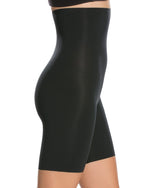 SPANX womens Shapewear for Women Thinstincts High-waisted Mid-thigh Shaping Short (Regular and Plus Sizes) 3X Very Black