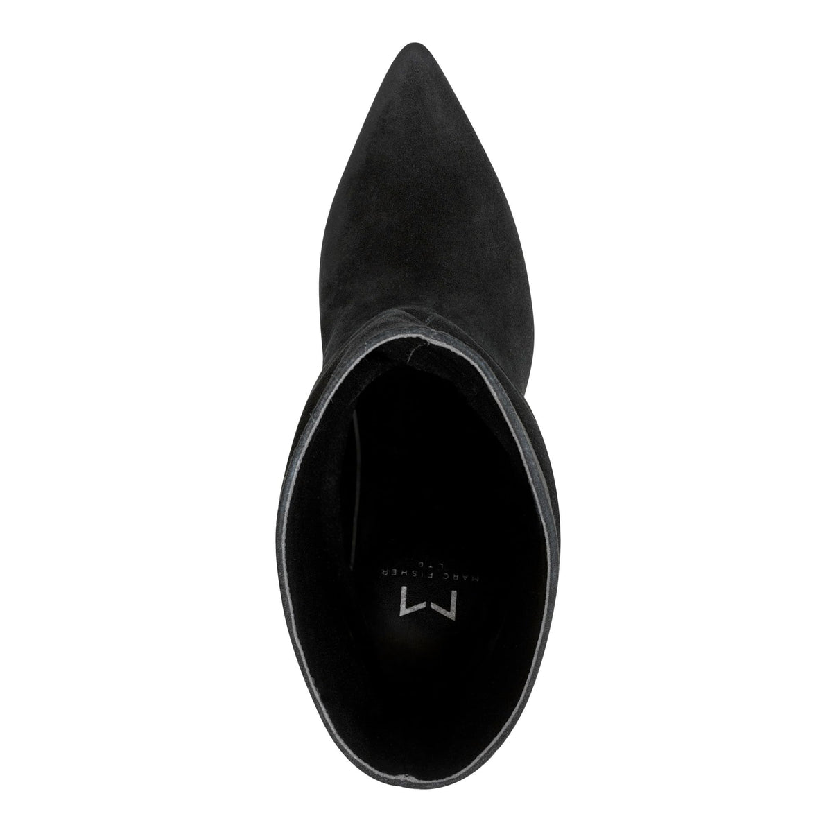 Marc Fisher LTD Women's Angi Ankle Boot, Black Suede, 8