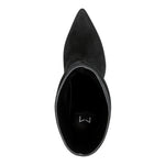 Marc Fisher LTD Women's Angi Ankle Boot, Black Suede, 8