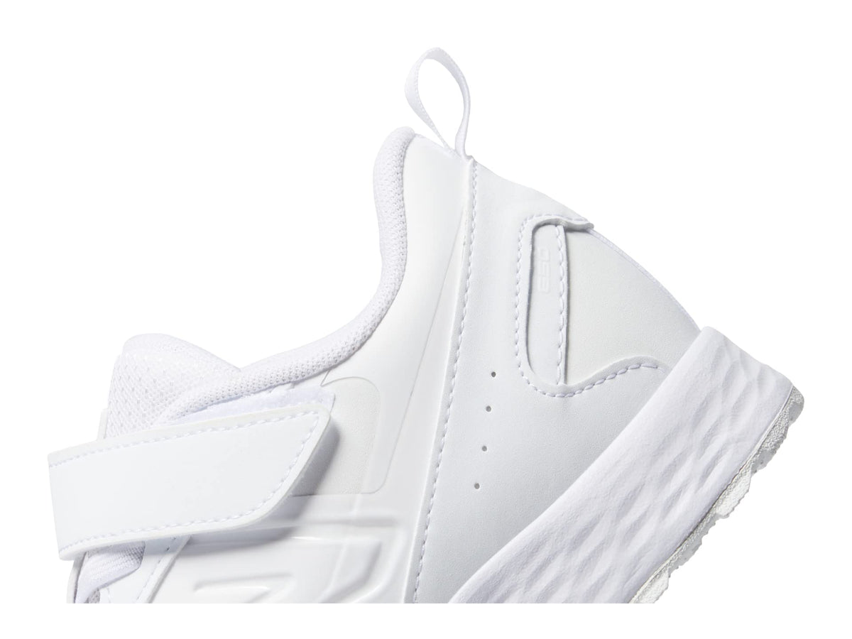New Balance® Kids Fresh Foam 650v1 Bungee Lace with Top Strap Shoes for Kids – Comfortable Padding White/White 6 Big Kid XW