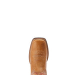 ARIAT Womens Rockdale Western Boot Almond Buff 7 Wide