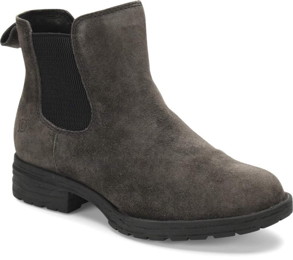 BORN Women's Cove Dk Grey Suede 7.5 M