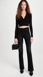 AG Adriano Goldschmied Women's Alexxis Boot Cut Jeans, 2 Years Dropout, 29