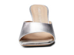 Stuart Weitzman Tia 75 Sandal Silver 8 B
