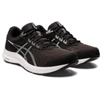 ASICS Men's Gel-Contend 8 Running Shoes, 7, Black/White