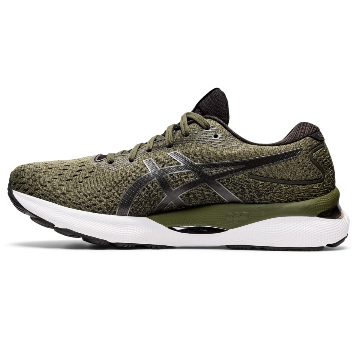 ASICS Gel-Nimbus® 24 Olive Canvas/Gunmetal 8 D (M)