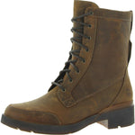 Timberland Gracelyn Waterproof Mid Lace Side-Zip Boot Rust Full Grain 9 B (M)