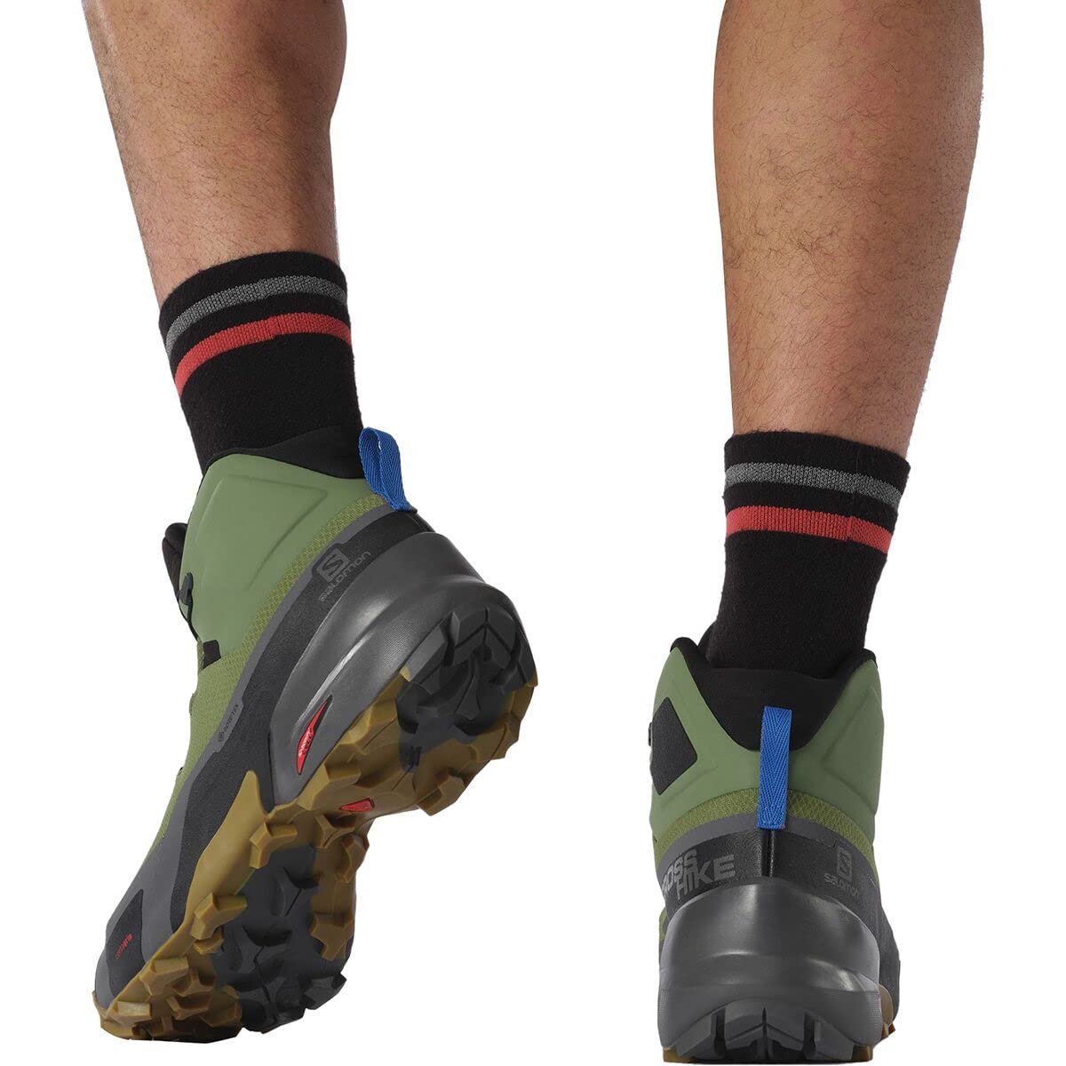 Salomon Cross Hike Mid GTX® Olivine/Magnet/Gum 7.5 D (M)