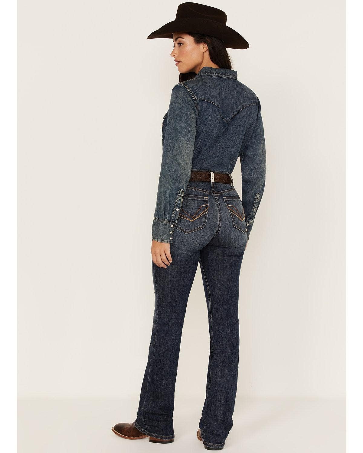 ARIAT R.E.A.L. High Rise Fernanda Boot Cut Jean