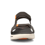 Skechers Men's Go Walk Arch Fit Sandal-Mission, Olive Orange, 8