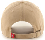 '47 New York Yankees Adjustable Cap Clean Up MLB, St Louis Cardinals Khaki, One Size