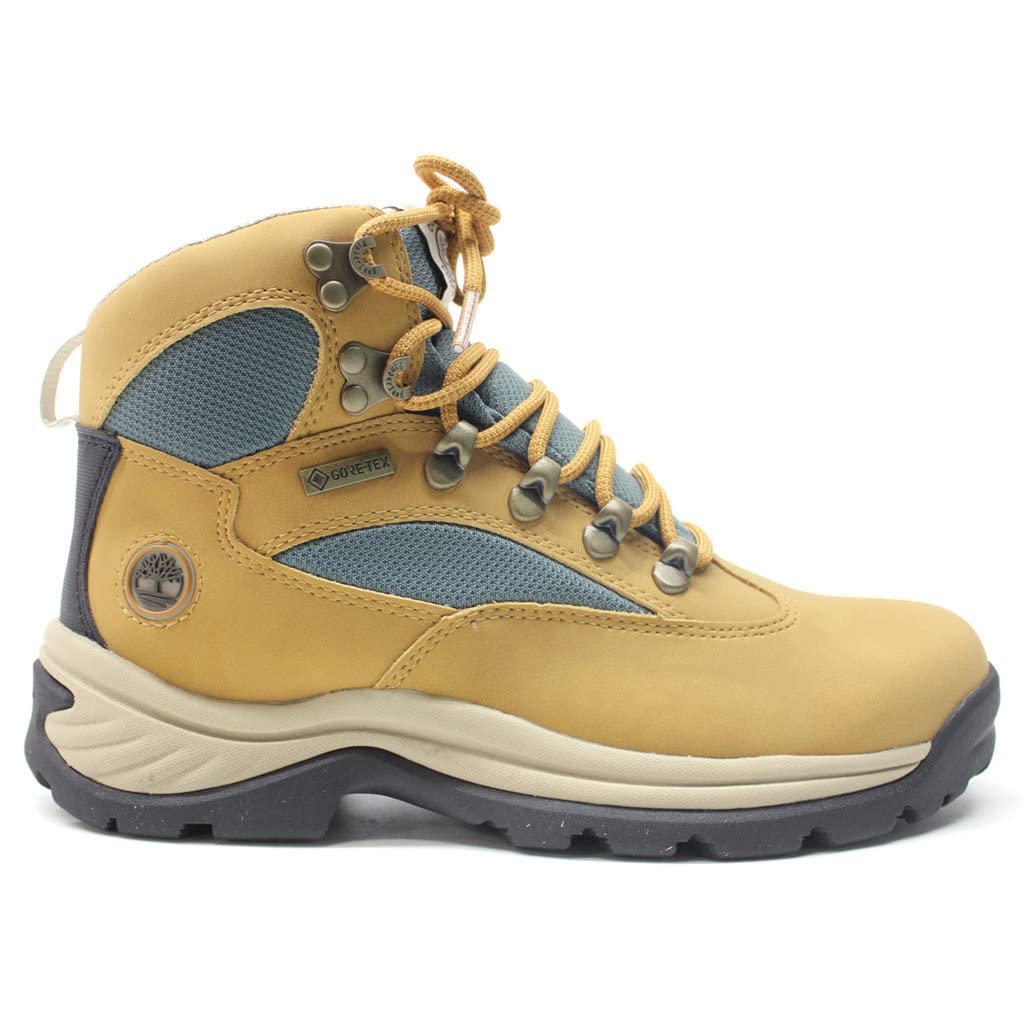 Timberland Womens Chocorua GTX Mid Hiker Leather Textile Wheat Boots 9.5 US