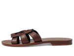 Coach ISSA Leather Sandal Walnut 5 B (M)