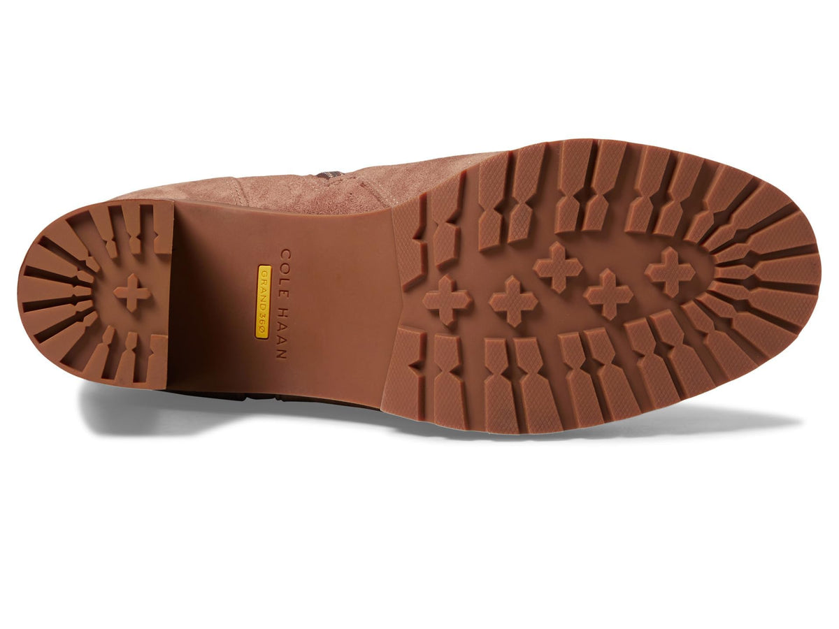 Cole Haan Foster Inside Zip Bootie 80 mm Light Whiskey Suede 11 B (M)