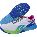 Reebok Nanoflex Parafit TR 6.5 Women/5 Men White/Always Blue/Vector Blue