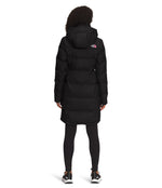 THE NORTH FACE Women's Metropolis Insulated Parka, TNF Black/Mr. Pink, X-Large