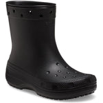 Crocs Unisex Classic Rain Boots, Black, Numeric_10 US Men