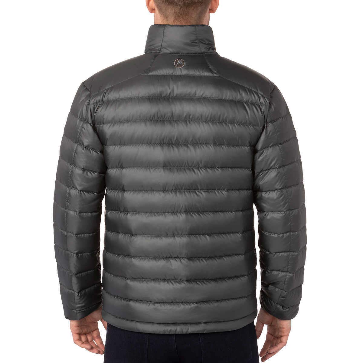 Marmot Men's Packable Azos Down Jackaet, Fill Power 700 (Slate Grey, X-Large)