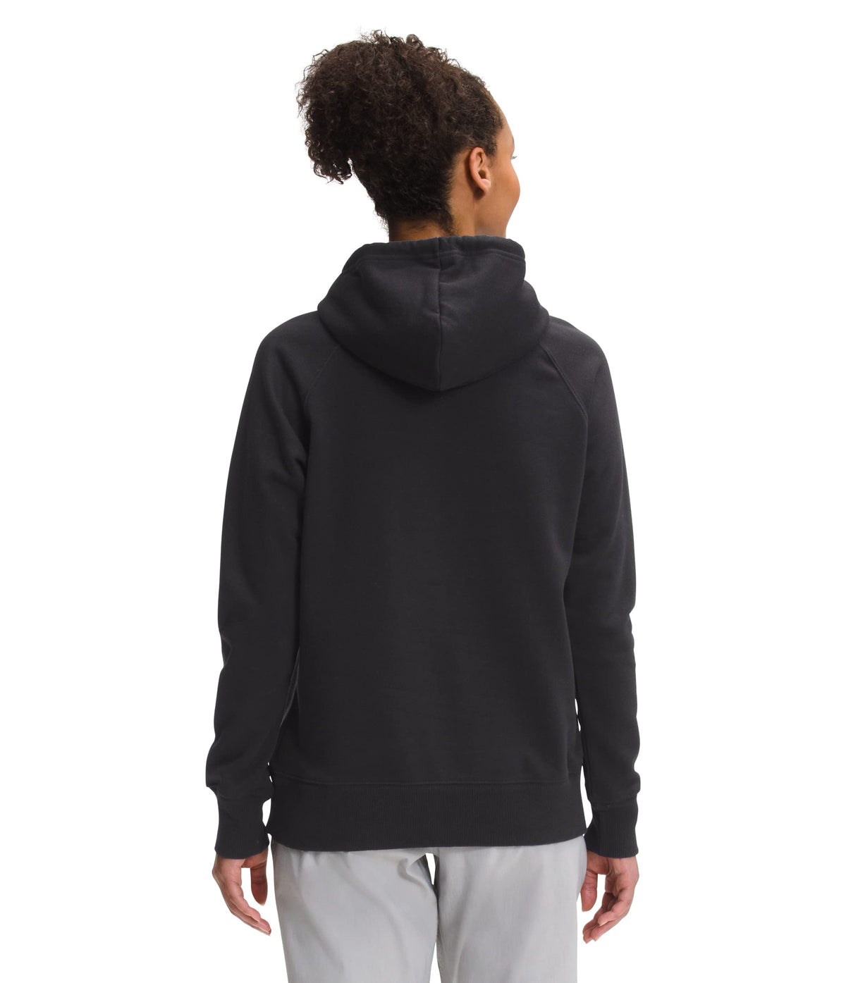 THE NORTH FACE Women's Half Dome Pullover Hoodie Sweatshirt (Standard and Plus Sizes), TNF Black/Limoges Blue, Medium