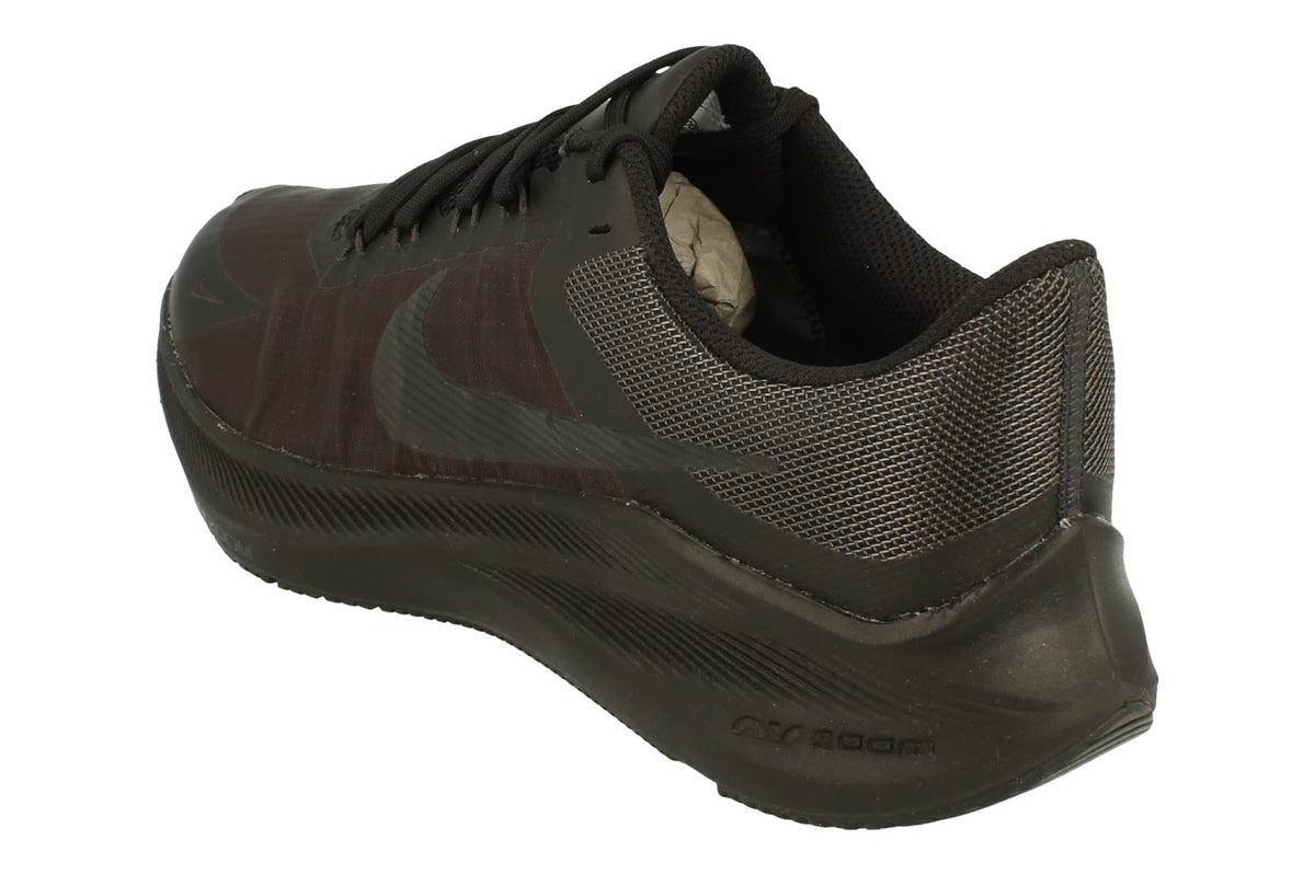 Nike Zoom Winflo 8 Mens Running Trainers CW3419 Sneakers Shoes (UK 7 US 8 EU 41, Black Dark Smoke Grey 002)