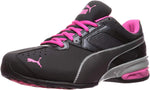 PUMA Womens Tazon 6 Cross Trainer 7.5 Puma Black-puma Silver-beetroot Purple
