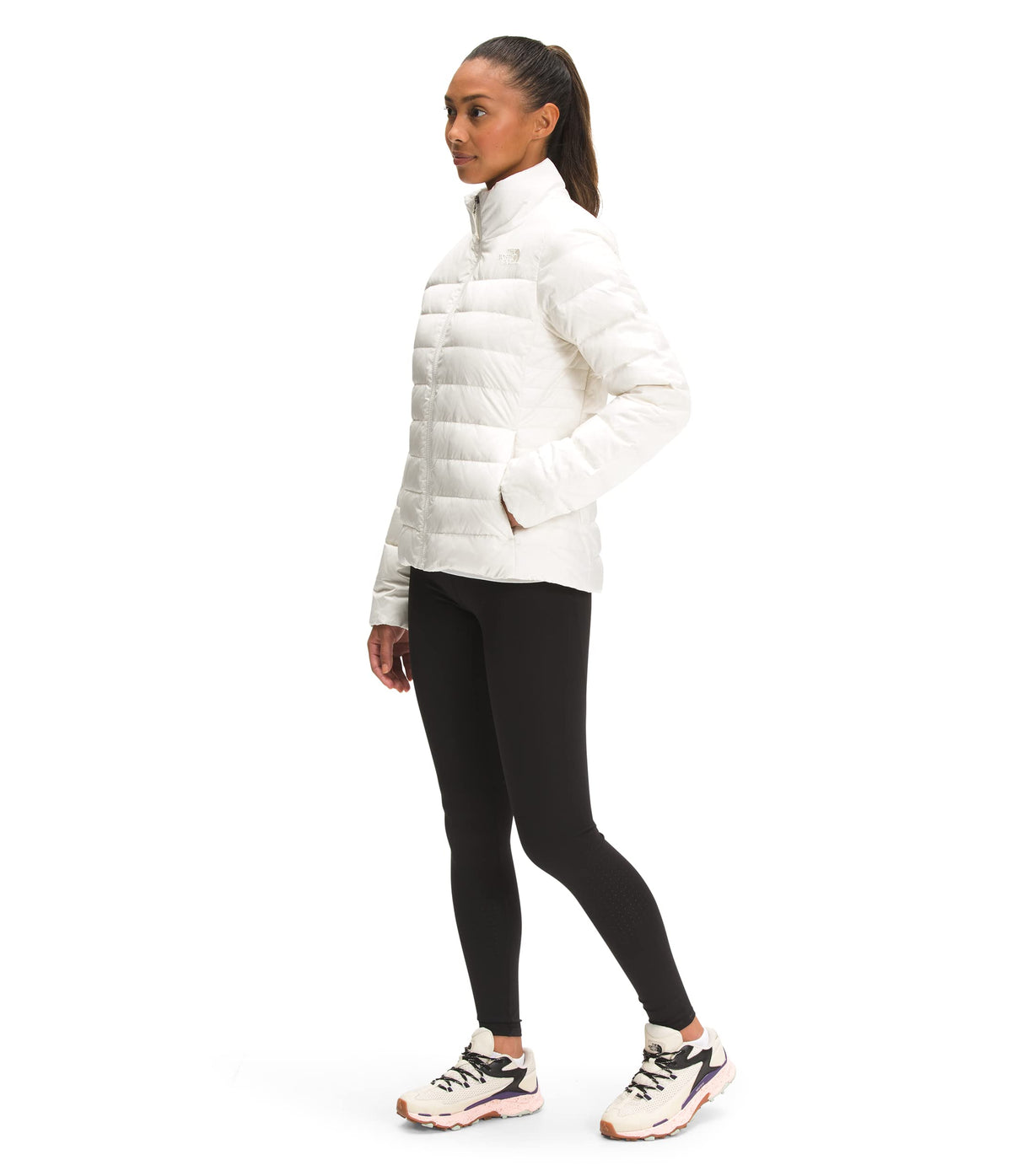 THE NORTH FACE Aconcagua Womens Jacket Gardenia White Sz XS