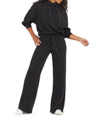 AirEssentials Very Black Wide Leg Pant