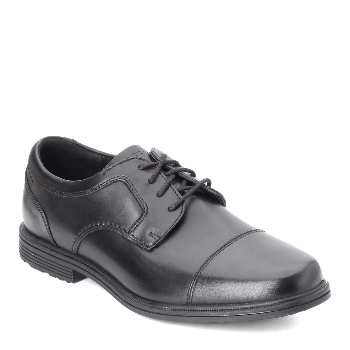 Rockport mens Rockport Men's Robinsyn Waterproof Cap Toe Oxford, Black, 10.5 Wide US