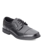 Rockport mens Rockport Men's Robinsyn Waterproof Cap Toe Oxford, Black, 10.5 Wide US