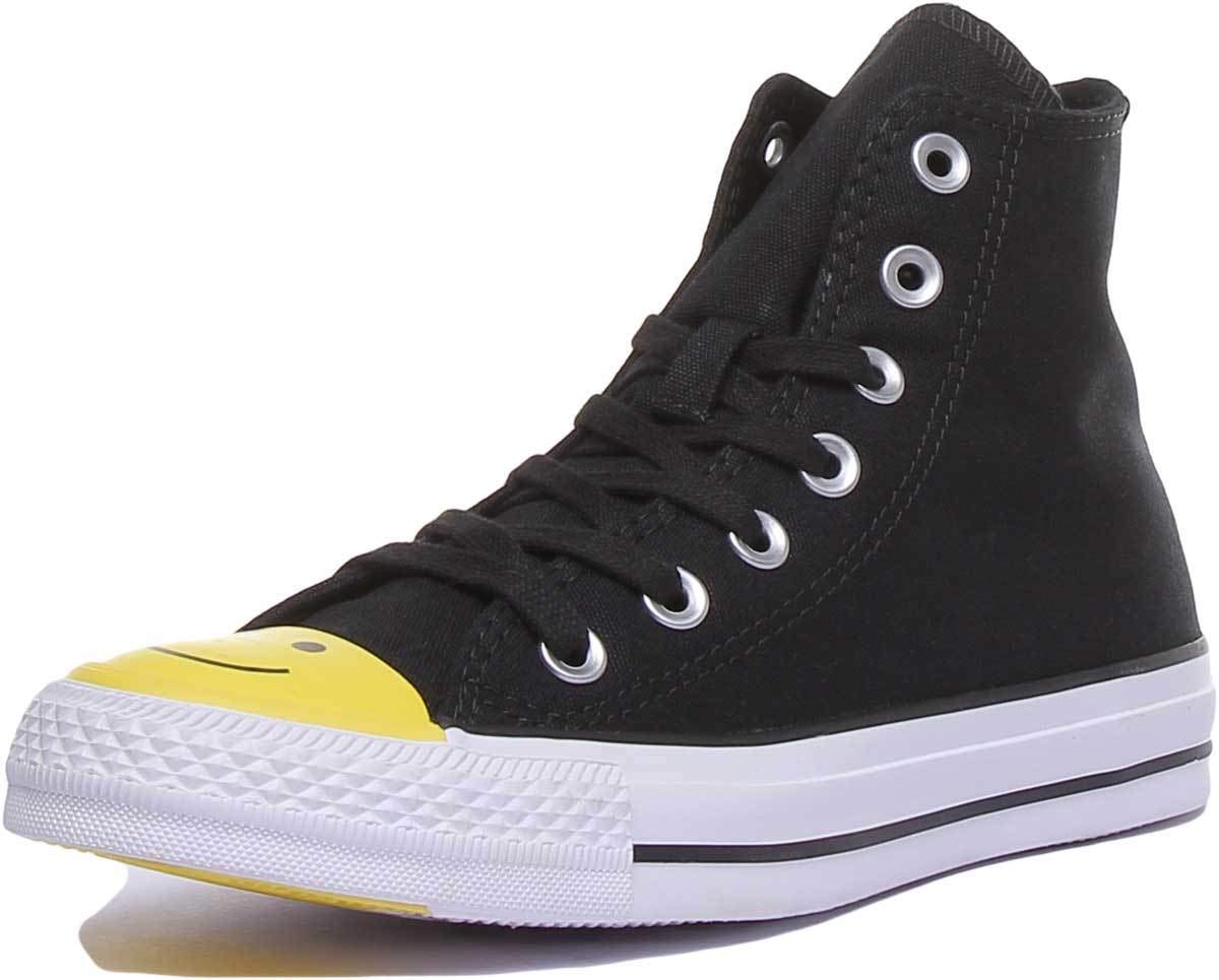 Converse 164423C Womens Canvas Trainers in Black (US 6.5, Black)