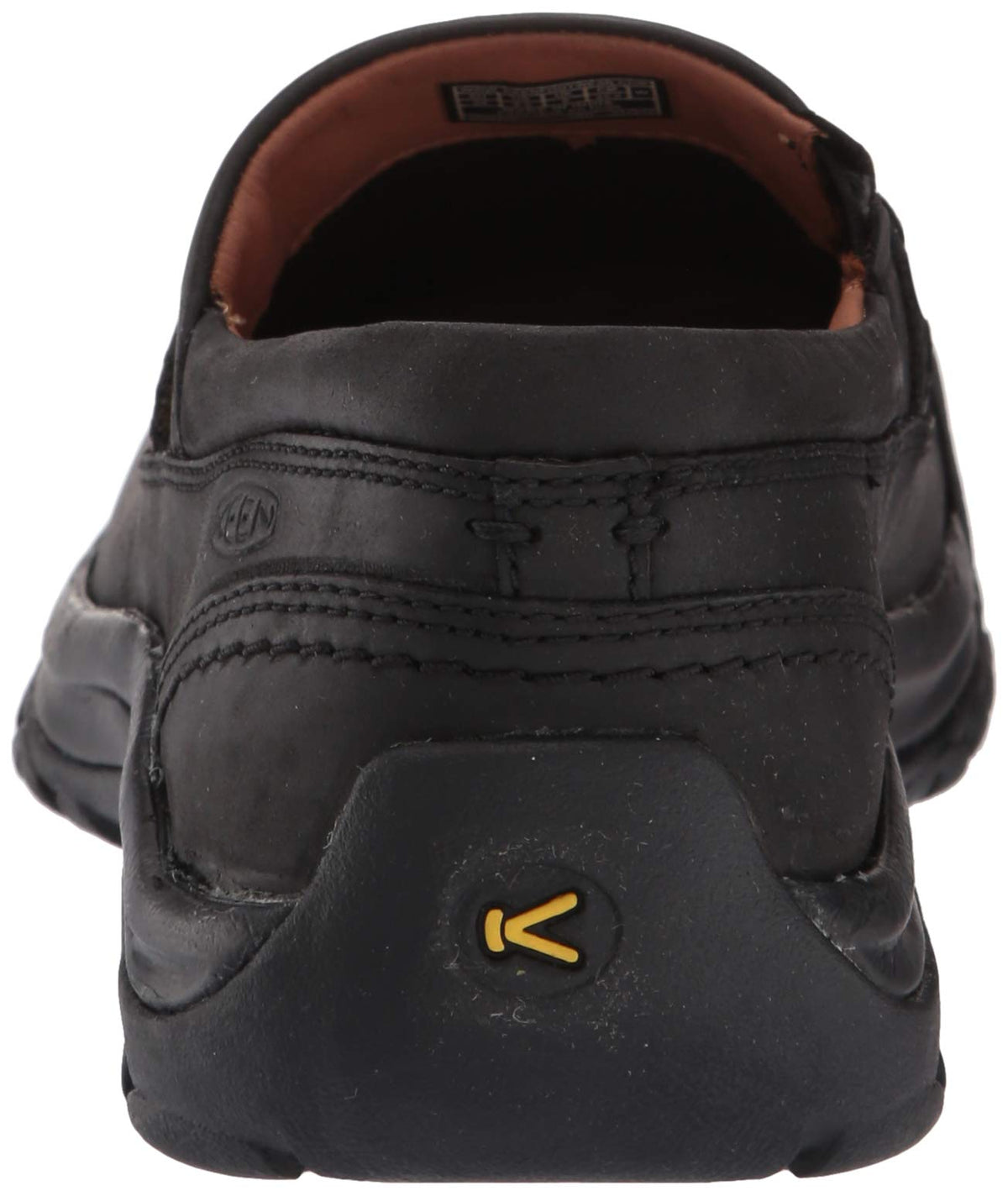 KEEN Women's Kaci 2 Casual Comfortable Leather Slip on Clog 5 Black/Black