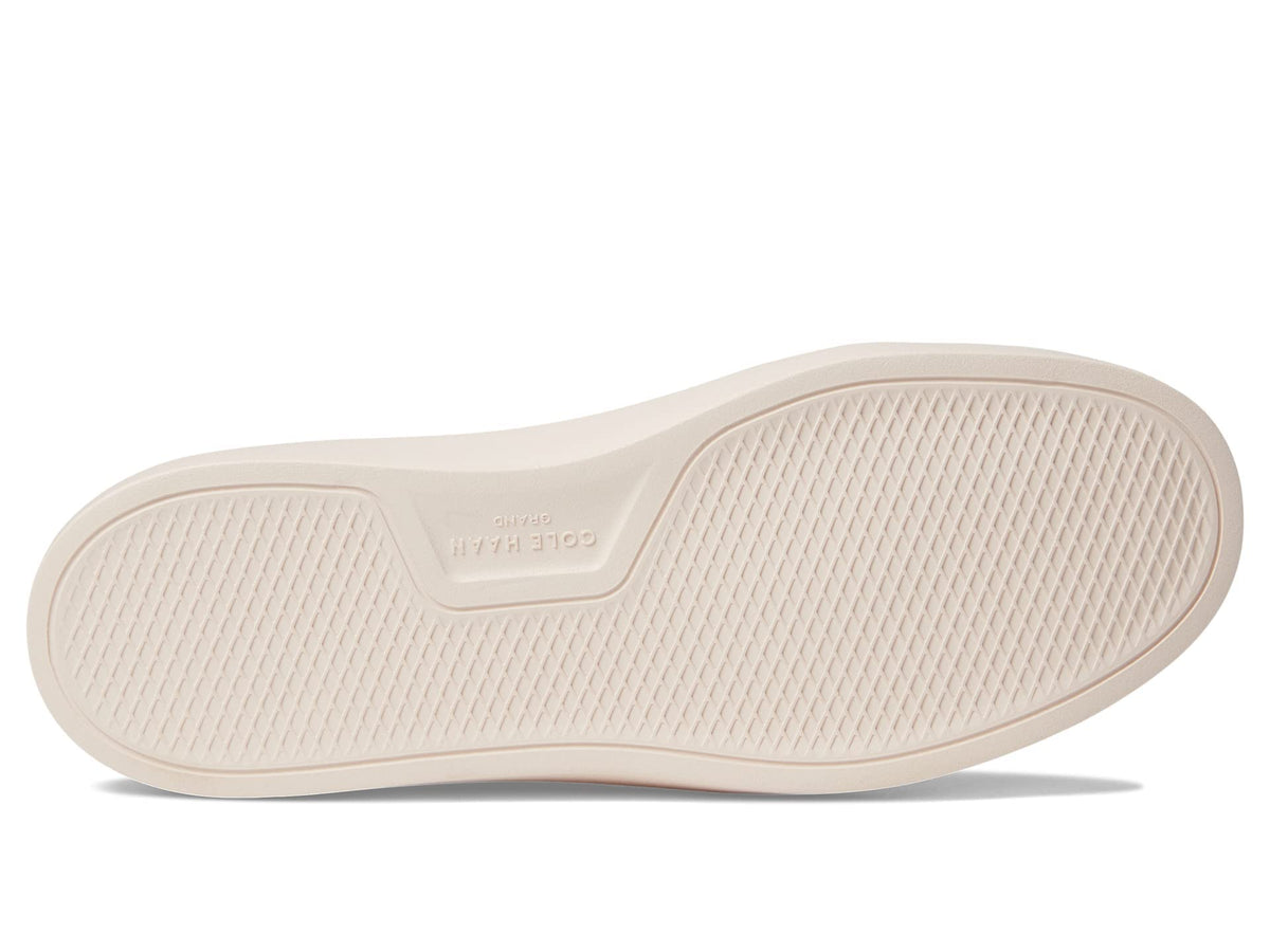 Cole Haan Grandpro Rally Canvas T-Toe Egret/Silver Peony 5.5 B (M)