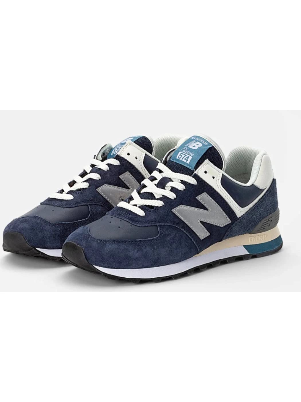 New Balance Men's 574 V2 Sneaker, Navy/Lifestyle, 11
