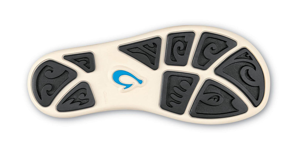 OLUKAI Nohea Mesh Boy's Slip-On Sneakers, Lightweight, Breathable All-Weather Shoes, Extra Comfortable Fit, Grey/Scuba, 9