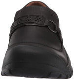 KEEN Women's Kaci 2 Casual Comfortable Leather Slip on Clog 5 Black/Black